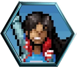 America Chavez (Pixel) avatar - Marvel Snap