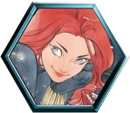 Black Widow (Peach Momoko) avatar - Marvel Snap