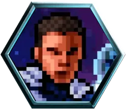 Blue Marvel (Pixel) avatar - Marvel Snap