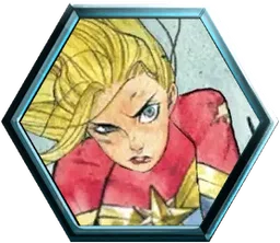 Captain Marvel (Peach Momoko) avatar - Marvel Snap