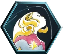 Captain Marvel (Peach Momoko) avatar - Marvel Snap
