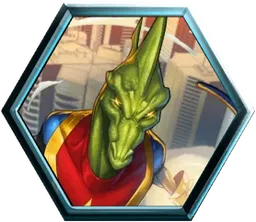 Captain Marvel (Dinosaur) avatar - Marvel Snap