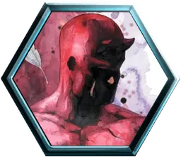 Daredevil (Watercolor) avatar - Marvel Snap