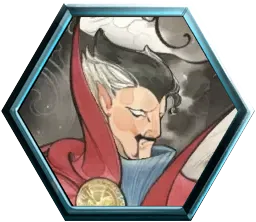 Doctor Strange (Peach Momoko) avatar - Marvel Snap