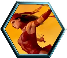 Elektra (Alex Maleev) avatar - Marvel Snap
