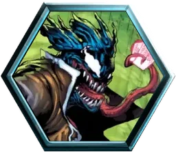 Gambit (Venomized) avatar - Marvel Snap