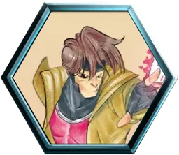 Gambit (Peach Momoko) avatar - Marvel Snap