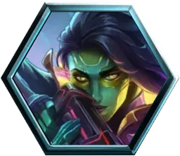 Gamora (Cyberpunk) avatar - Marvel Snap