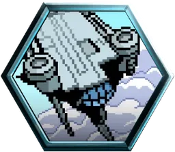 Helicarrier (Pixel) avatar - Marvel Snap