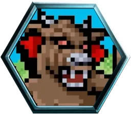 Hellcow (Pixel) avatar - Marvel Snap