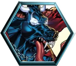 Hellcow (Venomized) avatar - Marvel Snap