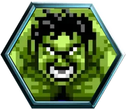 Hulk (Pixel) avatar - Marvel Snap