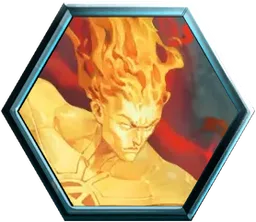Human Torch (PANDART STUDIO) avatar - Marvel Snap