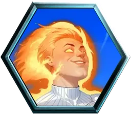 Human Torch First Steps (Paul Mafayon) avatar - Marvel Snap
