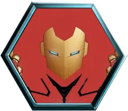 Iron Man (Negative Space) avatar - Marvel Snap