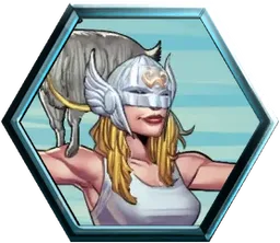 Jane Foster Mighty Thor (Summer Vacation) avatar - Marvel Snap