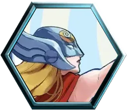 Jane Foster Mighty Thor (Wild Blue Nouveau) avatar - Marvel Snap