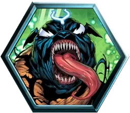 Lockjaw (Venomized) avatar - Marvel Snap