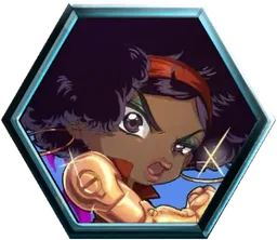 Misty Knight (Chibi) avatar - Marvel Snap