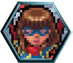 Ms. Marvel (Pixel) avatar - Marvel Snap