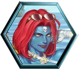 Mystique (Beach-Verse) avatar - Marvel Snap