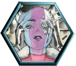 Nebula (Peach Momoko) avatar - Marvel Snap
