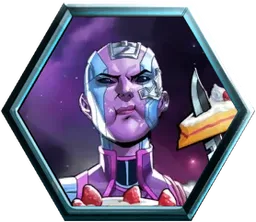 Nebula (Food Fight) avatar - Marvel Snap