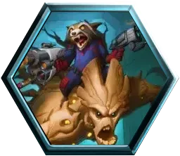 Rocket and Groot (Sam Nielson) avatar - Marvel Snap