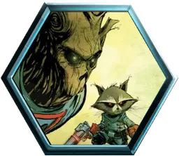 Rocket and Groot (Skottie Young) avatar - Marvel Snap