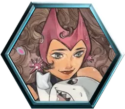 Scarlet Witch (Peach Momoko) avatar - Marvel Snap
