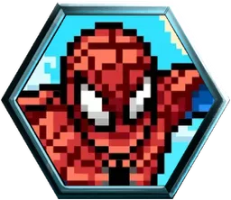 Spider-Man (Pixel) avatar - Marvel Snap