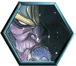 Thanos (Peach Momoko) avatar - Marvel Snap