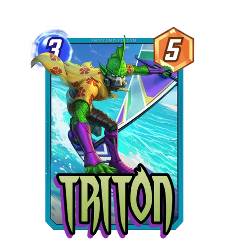 Triton (Base) avatar - Marvel Snap