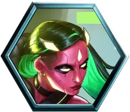 Viv Vision (Cyberpunk) avatar - Marvel Snap