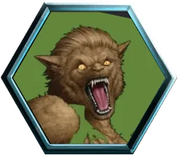 Werewolf By Night (Negative Space) avatar - Marvel Snap