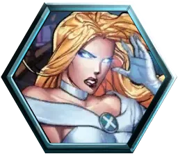 WhiteQueenBrotherhoodOfMutants (Base) avatar - Marvel Snap