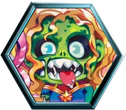 Zombie Captain Marvel (Rian Gonzales) avatar - Marvel Snap