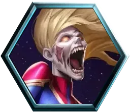 Zombie Captain Marvel (PANDART STUDIO) avatar - Marvel Snap