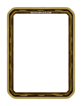 Antique Gold Border Marvel Snap card border art