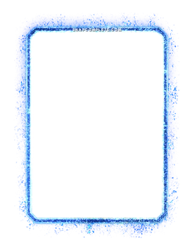Blue Cosmic Border Marvel Snap card border art