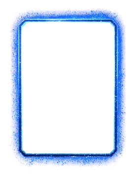 Blue Cosmic Border Marvel Snap card border art