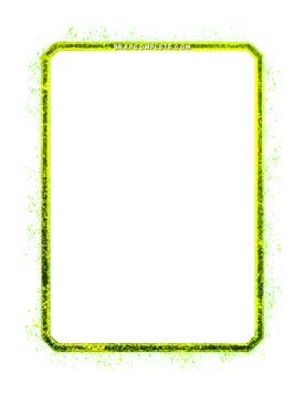 Green Cosmic Border Marvel Snap card border art