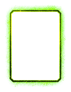 Green Cosmic Border Marvel Snap card border art