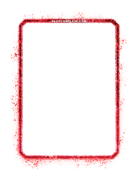 Red Cosmic Border Marvel Snap card border art