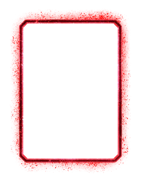 Red Cosmic Border Marvel Snap card border art