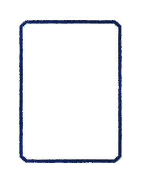 Blue Distressed Border Marvel Snap card border art