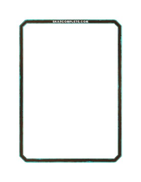 Copper Distressed Border Marvel Snap card border art