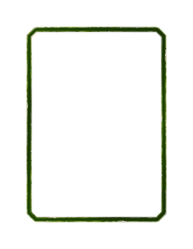 Green Distressed Border Marvel Snap card border art