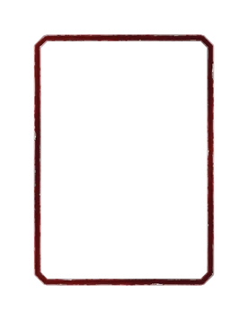 Red Distressed Border Marvel Snap card border art
