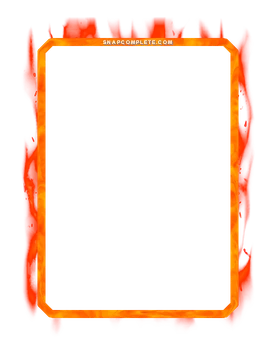 Fire Border Marvel Snap card border art